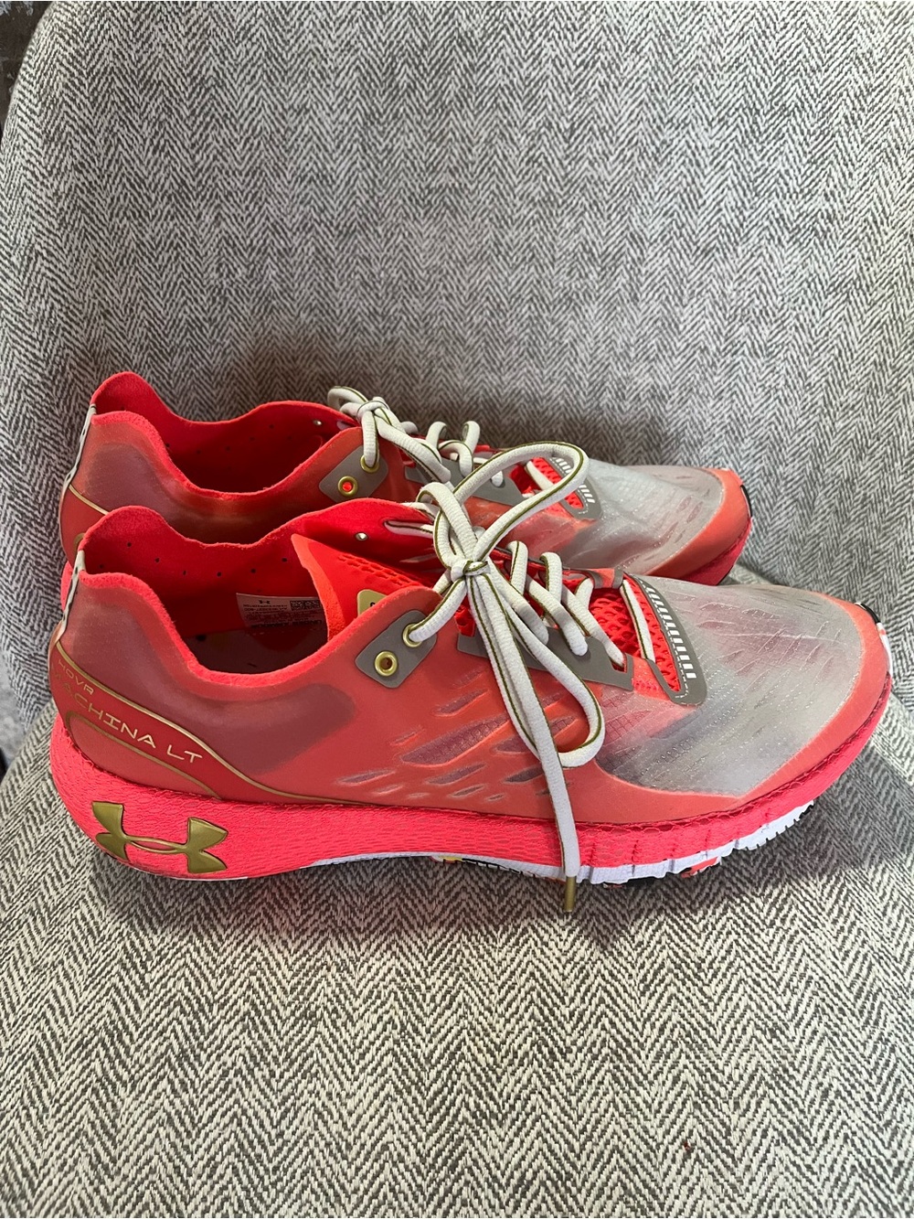 Under Armour HOVR Machina LT Upstream Camo Men’s Running Shoes Size 12 - Picture 2 of 6